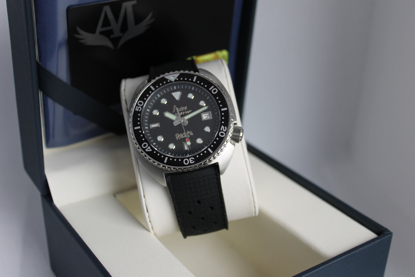Black Resca Ref.AM016CALMN - Automatic Watch