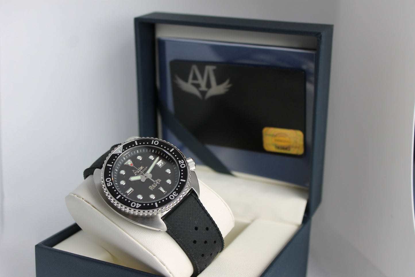Black Resca Ref.AM016CALMN - Automatic Watch