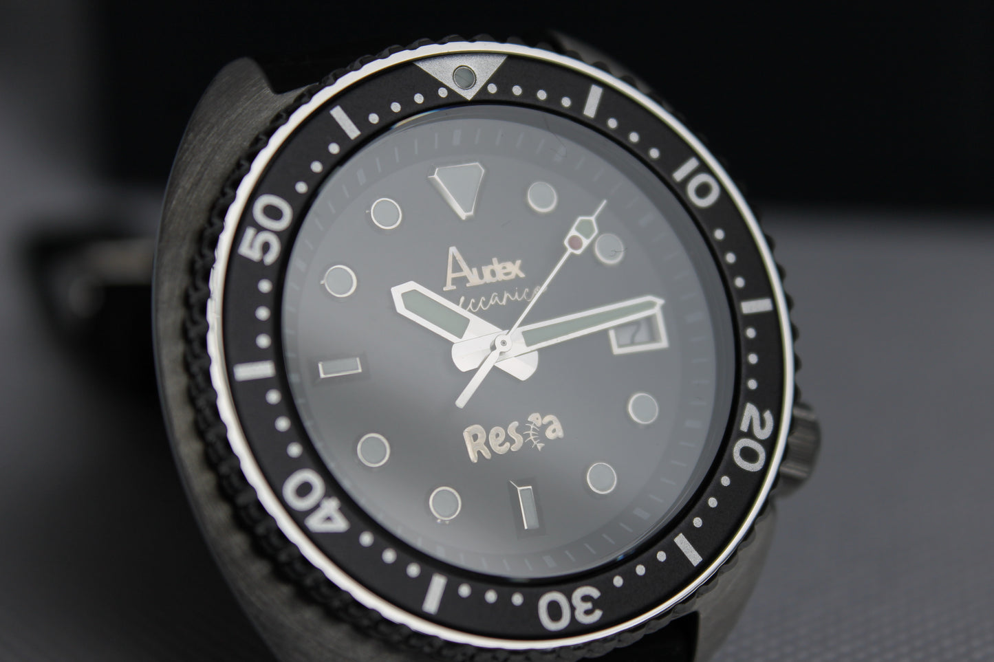 Black Resca Ref.AM016CALMN - Automatic Watch